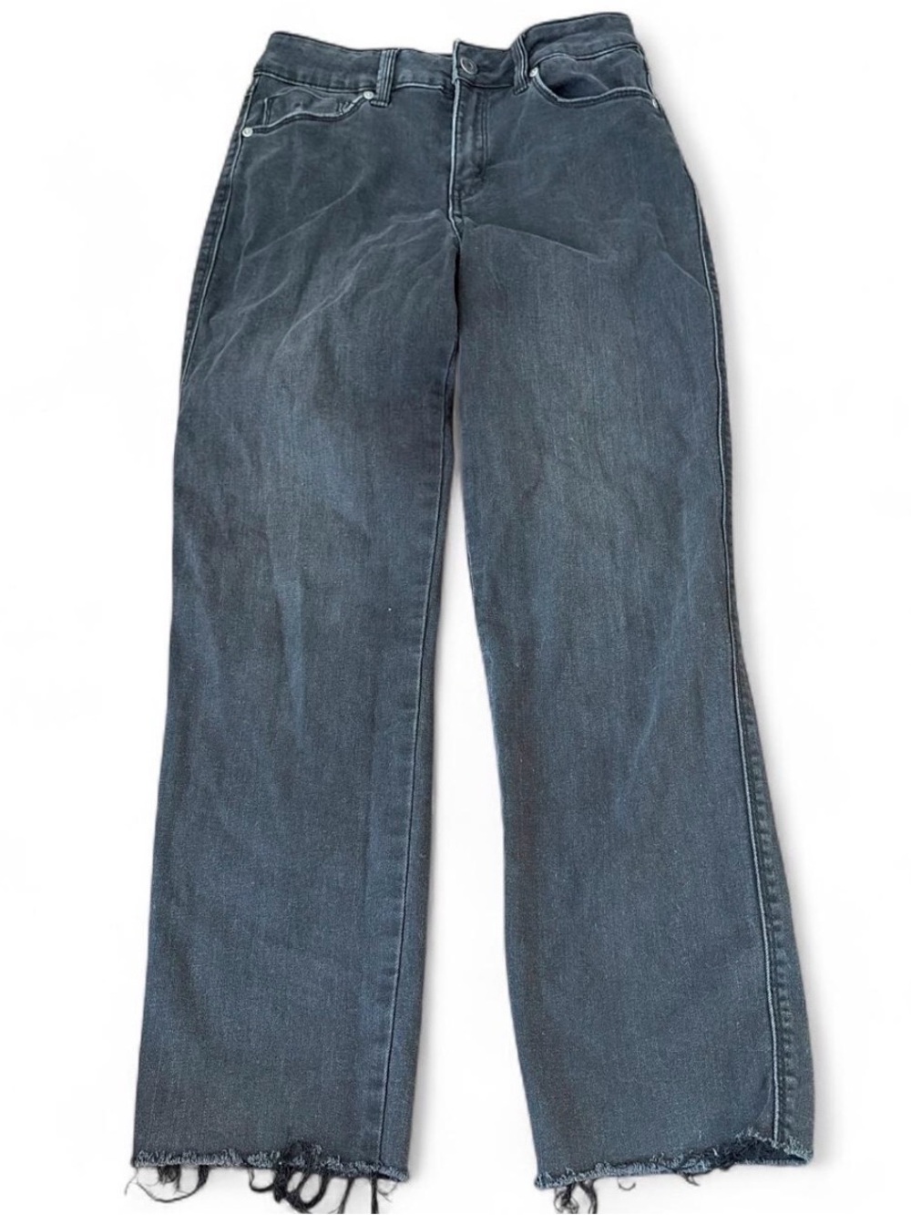 Sincerely Jules Wide-Leg Jeans in Washed Black